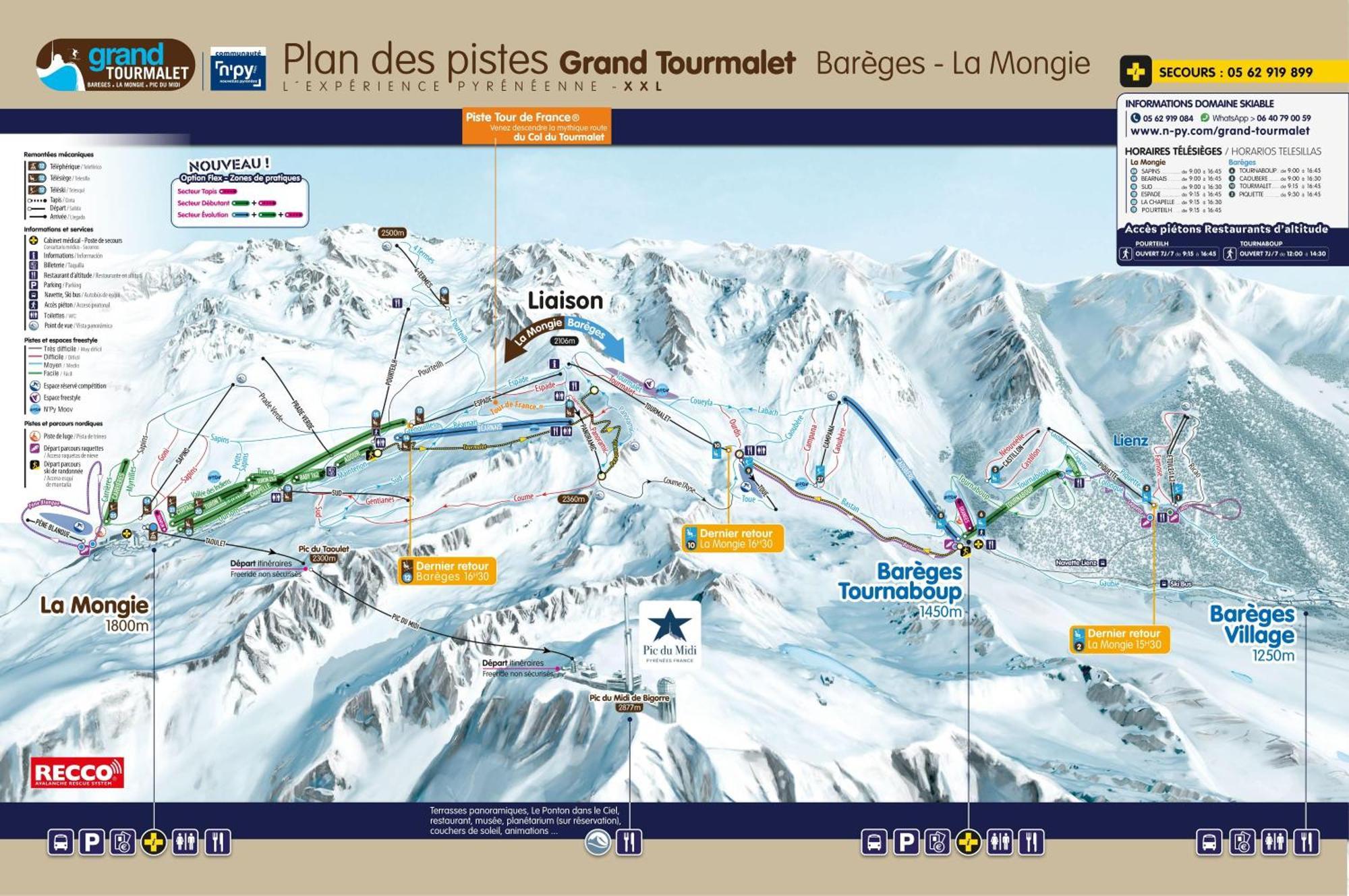Studio Au Pied Des Pistes De La Mongie Lejlighed Bagnères-de-Bigorre Eksteriør billede